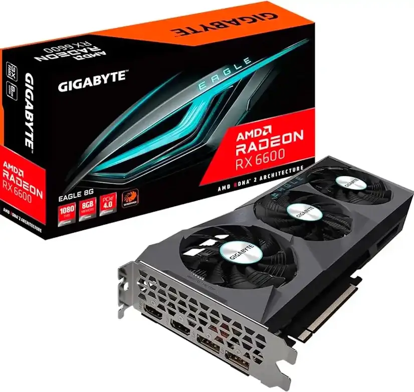 Montaje Tarjeta Gráfica AMD Radeon RX Vallecas Montaje Tarjeta Gráfica AMD Radeon RX Vallecas